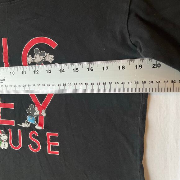 Disney Women Short Sleeve T-shirt size M, Black, Mickey Mouse - Picture 4 of 8